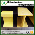 High quality fiberglass H beam grp channel profile, frp pultrusion fiberglass reinforced plastic I channel